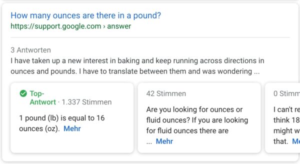 rich snippets examples