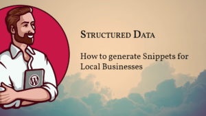 How to generate Structured Dat for a Local Business