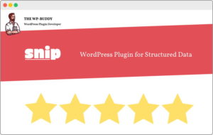 SNIP Website with 5 stars